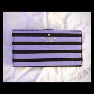 Purple Kate Spade wallet